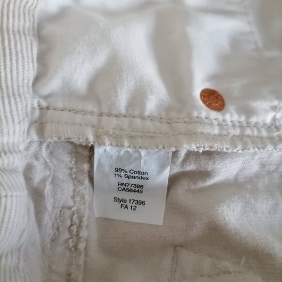 J. Crew Womens Tan Beige Low Rise Five Pocket Design Bootcut Jeans Size 28R - Picture 7 of 7